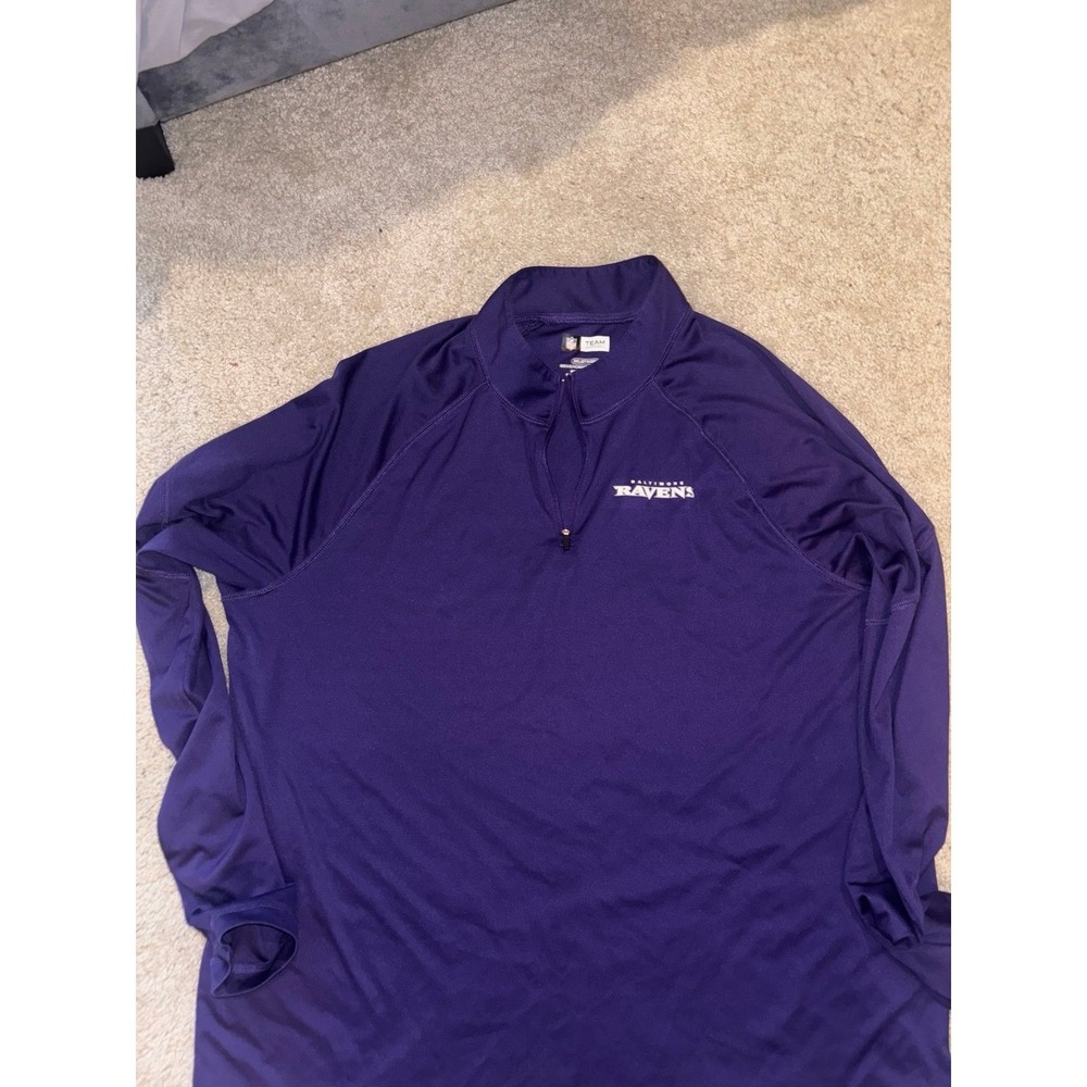 Pullover Quarter Zip Baltimore Ravens NFL 2XL